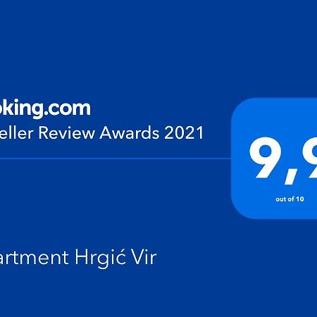 Apartment Hrgic Vir Eksteriør bilde